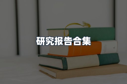 研究报告合集